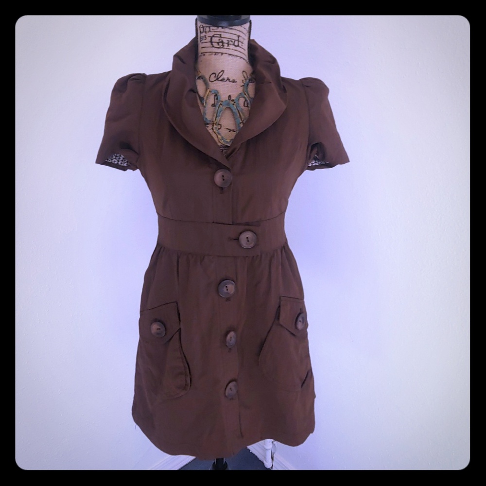 Trench Coat Dress